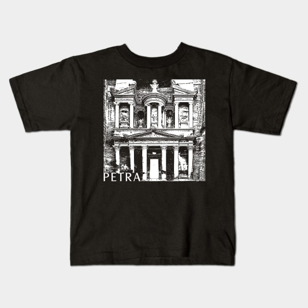 Petra Kids T-Shirt by TravelTs